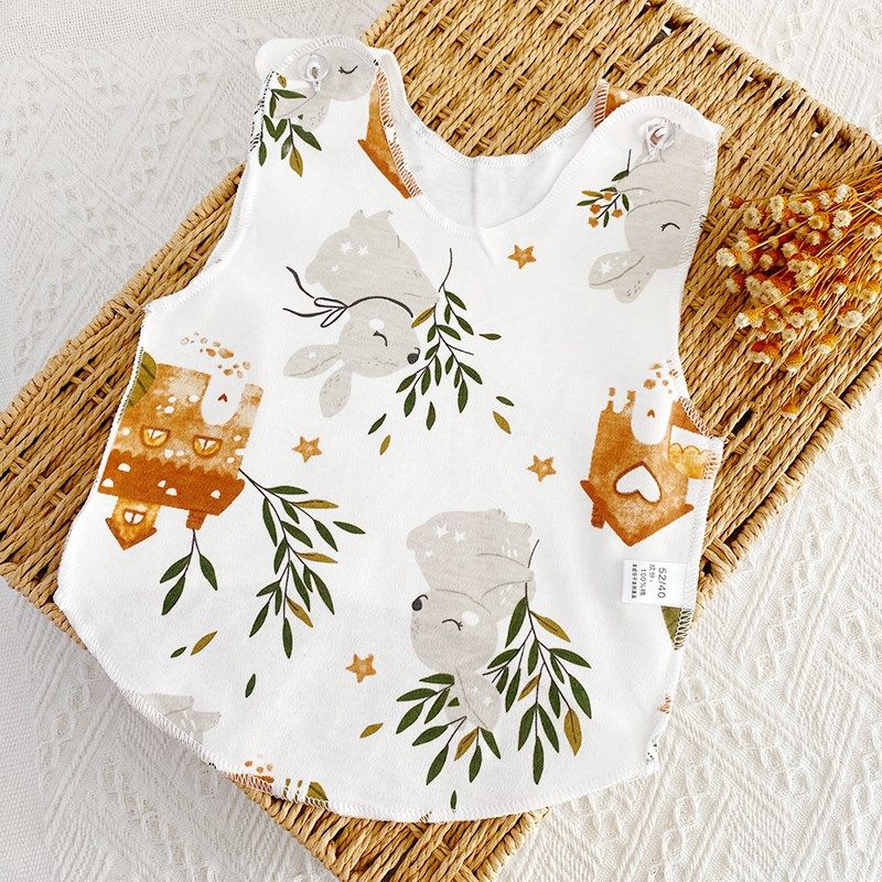 薄款男女宝宝纯棉衣服婴儿护肚半背背心t恤婴儿上衣新生儿夏装薄,淘宝优惠券,粉丝福利购,淘宝优惠卷