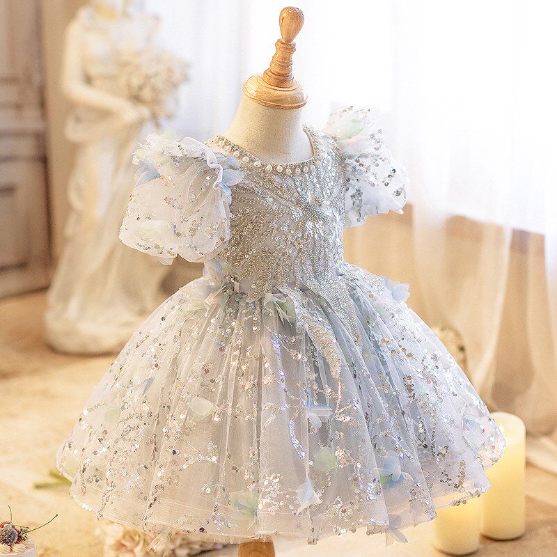 小花童礼服公主裙女婚礼森系婚纱蓬蓬儿童演出服宝宝周岁生日女童,淘宝优惠券,粉丝福利购,淘宝优惠卷