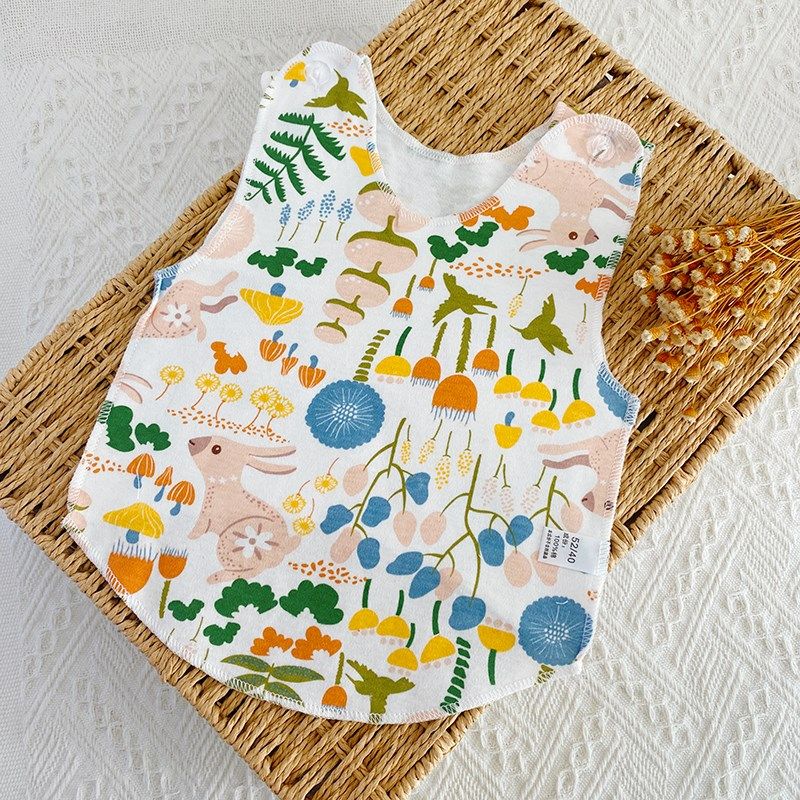 薄款男女宝宝纯棉衣服婴儿护肚半背背心t恤婴儿上衣新生儿夏装薄,淘宝优惠券,粉丝福利购,淘宝优惠卷