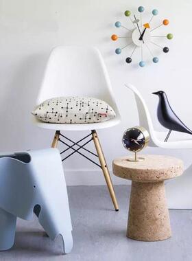 简约小鸟电视柜摆件时尚软装展厅样板房玄关黑白北欧鸟客厅装饰品