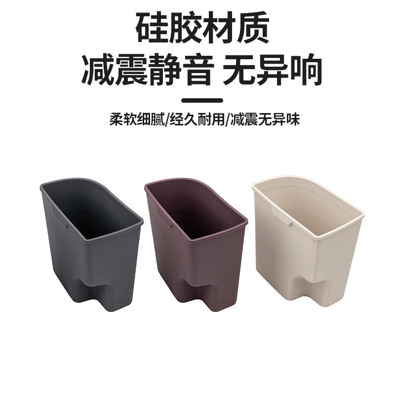 适用2025岚图FREE+车门垃圾兜 门边雨伞收纳多功能硅胶防水储物盒