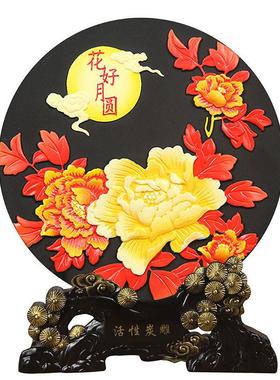 花好月圆摆件中秋节礼品活