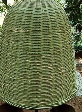 竹编竹制品手工竹编收蜂笼捕蜂笼招蜂笼加大竹编捕蜂器蜜蜂透气
