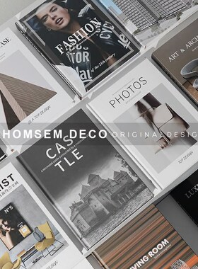 现代样板间客厅茶几装饰白色w马头艺术摆件高级感烛台软装饰工艺