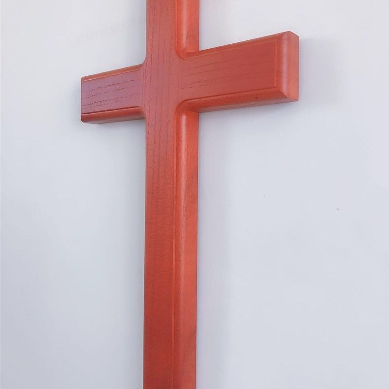 大十字架红木色十字架实木木质挂墙十字架家居摆件挂壁礼品46厘米,淘宝优惠券,粉丝福利购,淘宝优惠卷