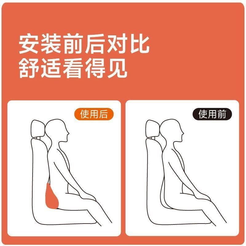 汽车腰靠车用靠垫记忆棉小腰靠尾椎D车载靠枕护腰座椅支撑头枕护,淘宝优惠券,粉丝福利购,淘宝优惠卷