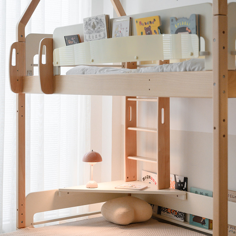 一一玩家 飞屋床情怀上下铺层床高低床子母床儿童实木,淘宝优惠券,粉丝福利购,淘宝优惠卷