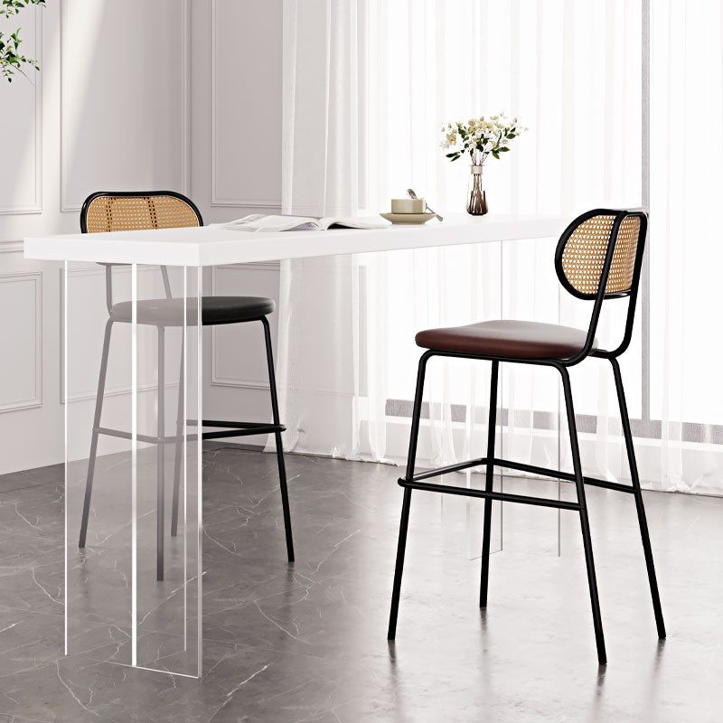 侘寂风吧台椅家用现代中古风岛台收银台前台高脚椅,淘宝优惠券,粉丝福利购,淘宝优惠卷