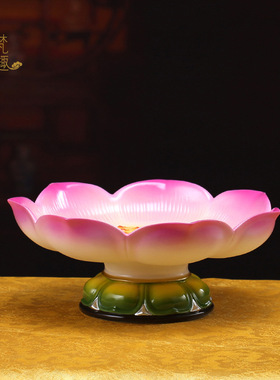 供盘贡盘供佛果盘水果盘家用碟碗具莲花贡品碟精品陶瓷手工桌面