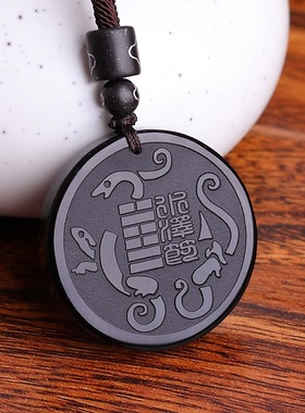 五行缺金补金挂件天然白水晶吊坠属性属金挂坠白虎男士女款钥匙扣