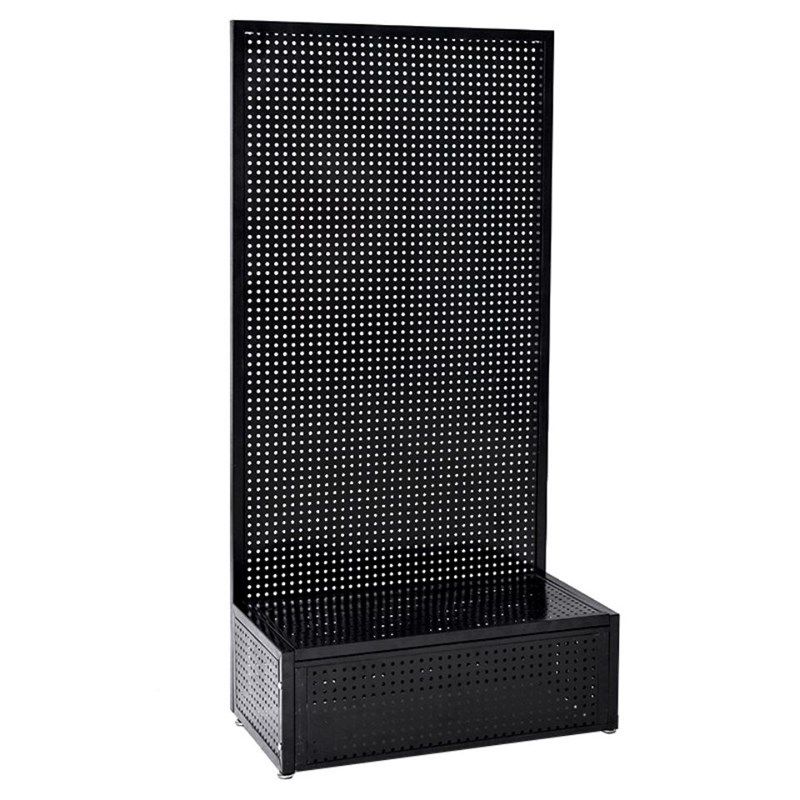 Hole plate multi-hole shelf floor storage mobile jewelry display rack mobile shelf hardware tool hanging plate storage