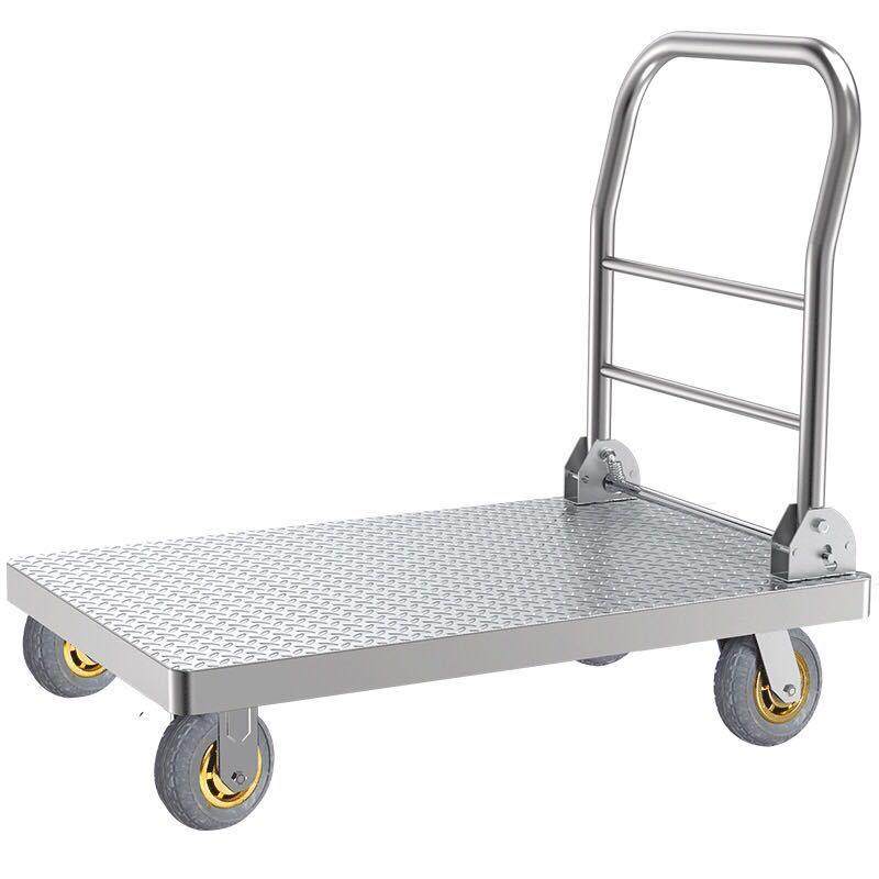 济南拖车平板车折叠钢板手推车拉车推货车搬运车静音小推车拉货,淘宝优惠券,粉丝福利购,淘宝优惠卷