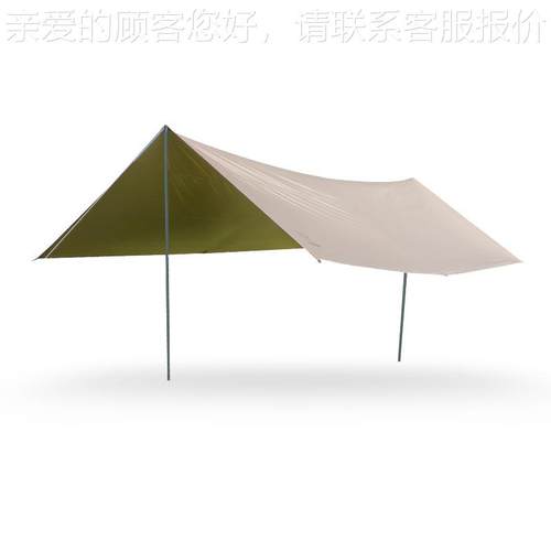 三只驴帐篷户露营天幕帐篷户外小遮SZXL-TM-阳棚彩胶遮阳水篷防外 - 图3