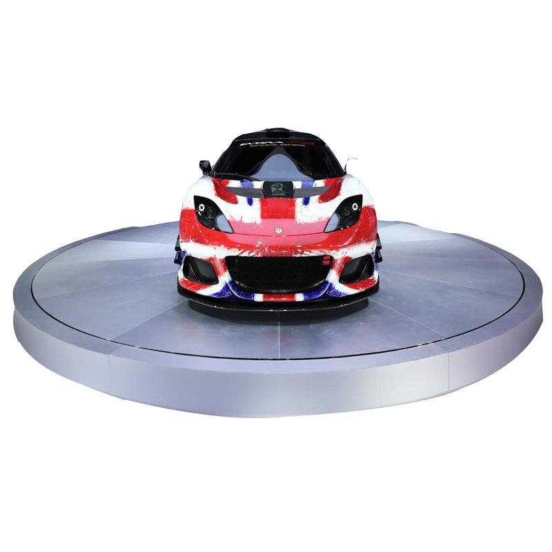 厂家直供电动遥控旋转台圆形旋转台展厅旋转展示台小型1米2米转台 - 图3