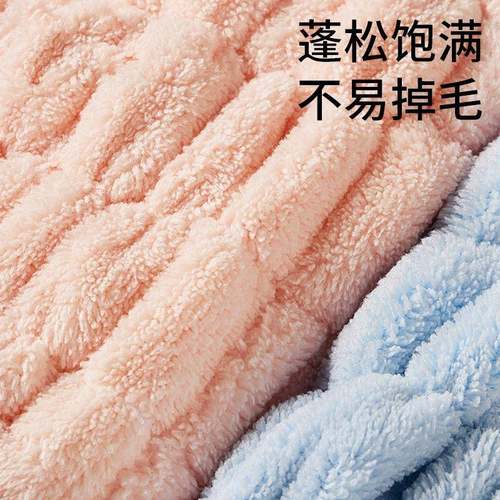 儿童干发帽女童超强吸水速干2025新款擦头发毛巾浴帽子洗头包头巾 - 图2