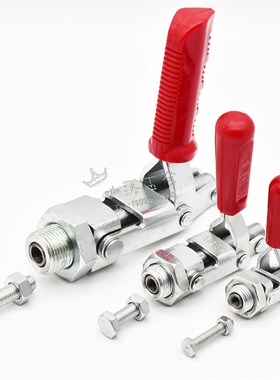 快速夹具压紧器36202/04工装夹钳推拉式快速夹锁紧器行程推拉夹具