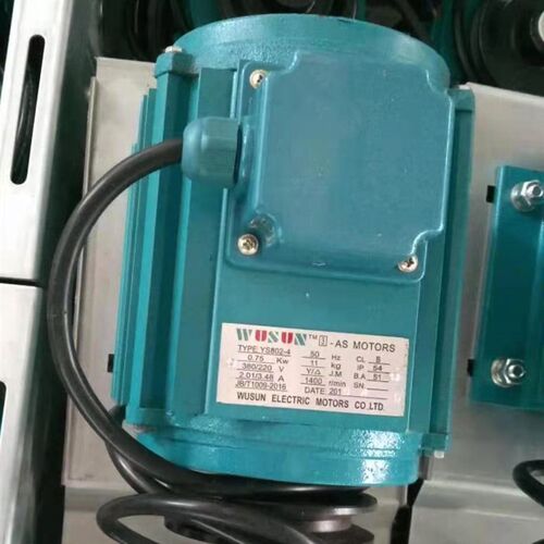 wusun伟森风机电机1500W1100W750W370W单电机YS90S不含轮及底板 - 图1