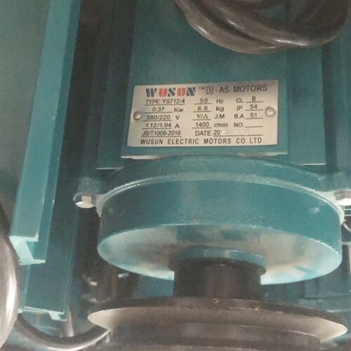 wusun伟森风机电机1500W1100W750W370W单电机YS90S不含轮及底板 - 图2