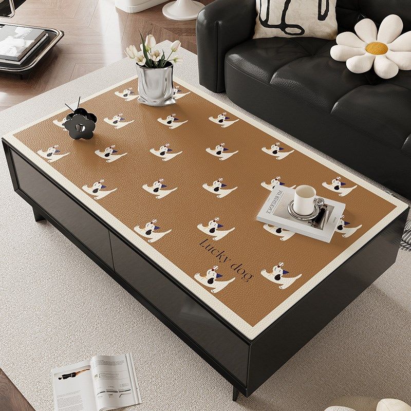 茶几桌垫防油防水免洗防烫卡通客厅新款桌面垫长方形桌布,淘宝优惠券,粉丝福利购,淘宝优惠卷