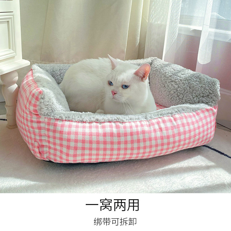 猫笼子家用室内猫咪房子猫舍两层三层别墅垫子可固定猫窝冬季保暖,淘宝优惠券,粉丝福利购,淘宝优惠卷