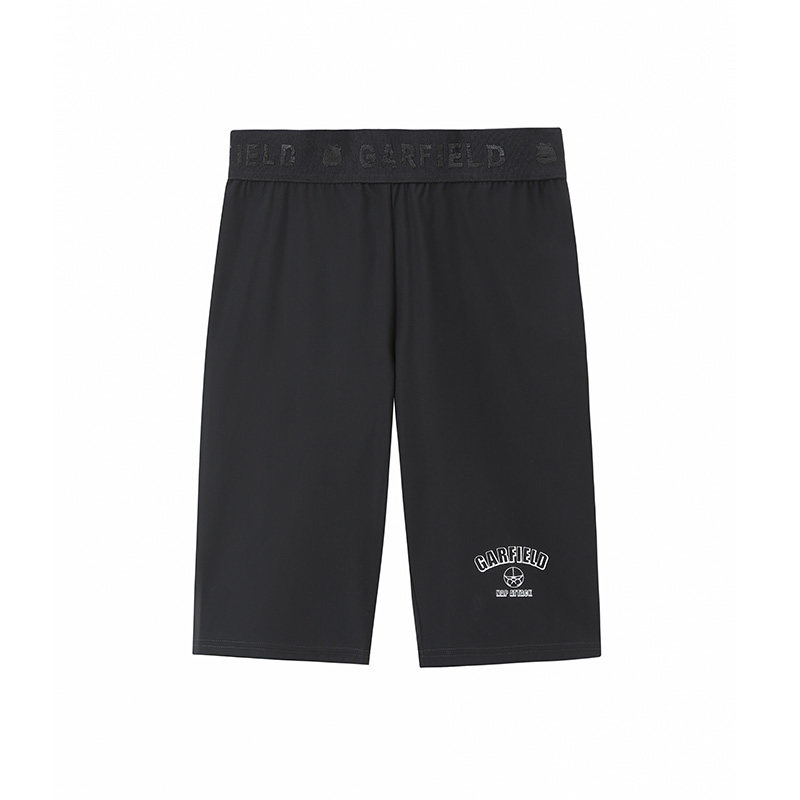 Fun潮牌休闲短裤女2025年夏季新款加菲猫卡通运动短裤,淘宝优惠券,粉丝福利购,淘宝优惠卷