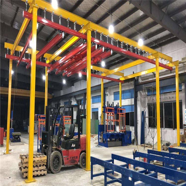 KBK柔性吊轨道组合式起重机车间1吨2吨框架智能悬挂钢性行车 - 图1