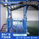 Hydraulic lifting freight elevator warehouse workshop fixed lifting platform manufacturer industrial storage rail-type lifting freight elevator
