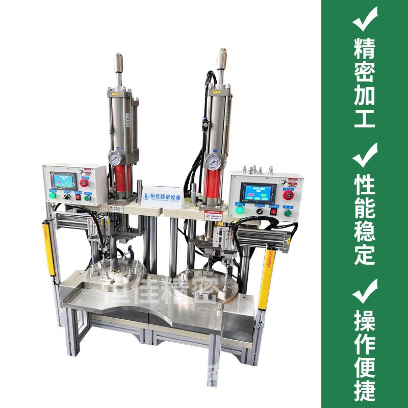 双拼转盘铆压机气动伺服旋转多工位转盘压力机器数控冲床铆压机 - 图2