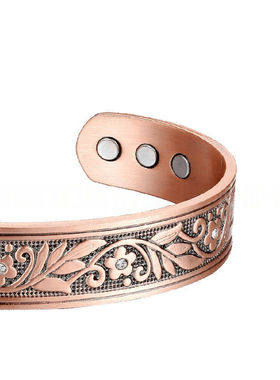 红铜饰品设计欧美手链磁石手镯