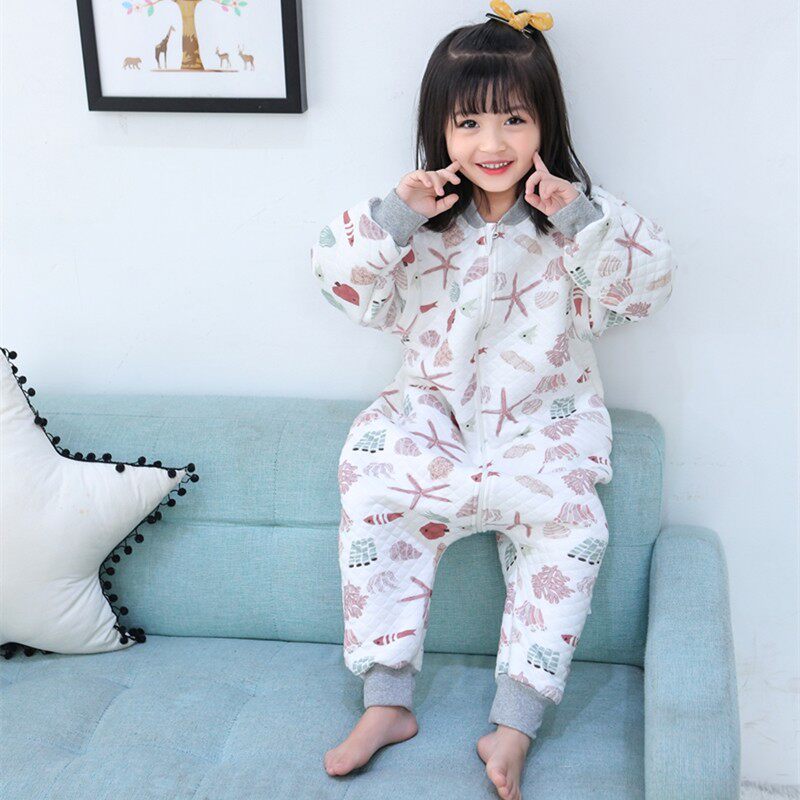 婴儿睡袋秋冬款宝宝分腿冬季加厚儿童睡袋小孩纯棉春秋薄款防踢被,淘宝优惠券,粉丝福利购,淘宝优惠卷