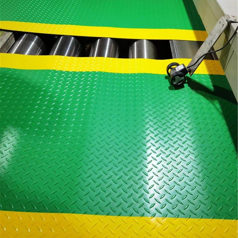 车间过道工业带黄色警示边牛津橡胶地垫加厚PVC防滑垫工厂地板垫,淘宝优惠券,粉丝福利购,淘宝优惠卷