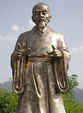 董其昌雕塑叶茂才叶向高缪昌期高攀龙徐光启张景岳孙承宗雕像摆件
