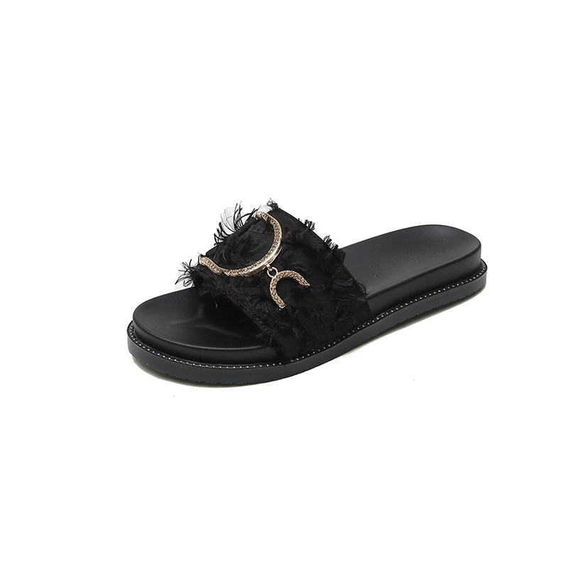 大码拖鞋女41一43外穿时尚女夏潮百搭脚宽脚肥厚底沙滩鞋一字拖40,淘宝优惠券,粉丝福利购,淘宝优惠卷