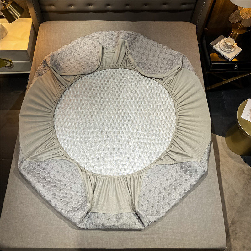 乳胶凉席三件套冰丝席床笠款床垫两用折叠式夏季清凉空调软席高档,淘宝优惠券,粉丝福利购,淘宝优惠卷