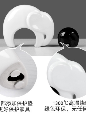 【母子情】创意陶瓷工艺品 时尚抽象装饰品 现代家居摆设品摆件