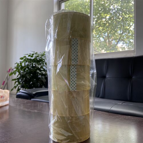 透明胶带淘宝快递打包封箱带大卷4.5CM超大加厚高粘封口胶布 - 图0