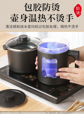 23x37嵌入式薄边电茶炉全自动底部手把上水烧水壶茶台茶桌泡茶壶