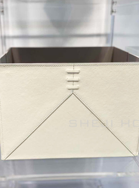 意式风衣帽间家具展厅公寓样板间衣柜收纳盒储物盒装饰品道具摆件