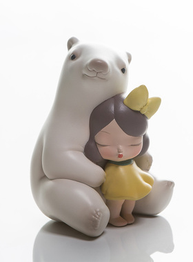 白夜童话饰品家居摆件客厅酒柜创意摆件小装饰品生日礼物创意闺蜜