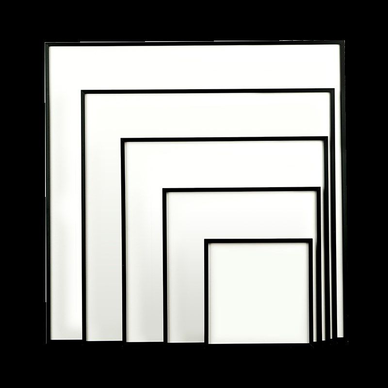 空白黑色相框正方形窄边空框铝合金画框装裱金属方形框架挂墙定制,淘宝优惠券,粉丝福利购,淘宝优惠卷
