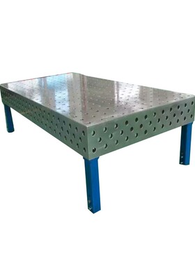 定做3000x1500mm三维柔性钢件焊接平台/装配夹具/定位工装制作