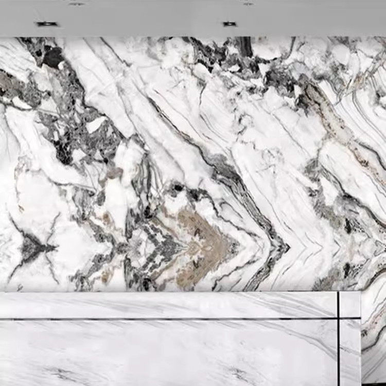 简约轻奢潘多拉壁画石纹理墙布宝格丽大理石墙纸客厅玄关电视背景,淘宝优惠券,粉丝福利购,淘宝优惠卷