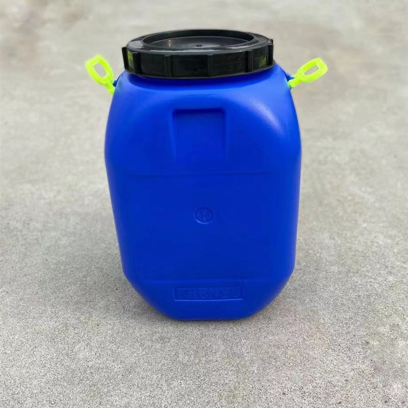 公斤kg塑料桶再生料 化工桶油桶 L升水桶 废水桶 100斤运输桶 - 图1