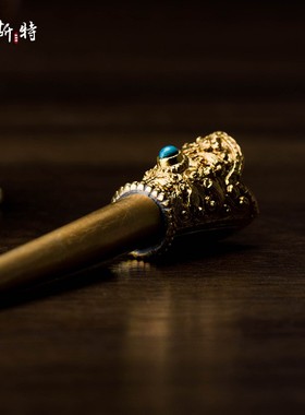 欧斯特 贲巴壶密宗灌顶供具铜奔巴壶 宝瓶嘴嘴净水瓶 大小号