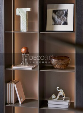 邸高家居 创意守护地球书档摆件 样板房间装饰品书房布置陈列书柜