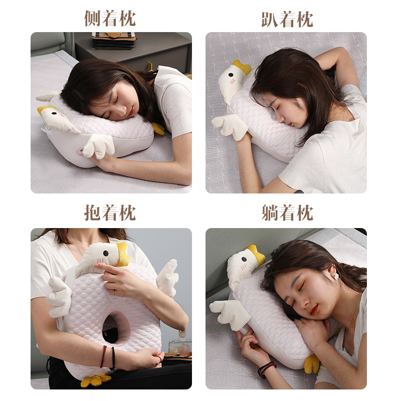 午睡枕头办公室午休睡枕学生趴睡枕女生抱枕趴桌子教室趴趴枕秋冬 - 图3