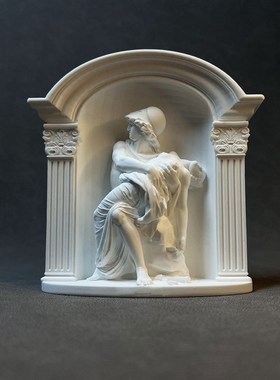 战神与维纳斯复古雕塑艺术商业装饰石膏雕像桌面氛围摆件节日礼物