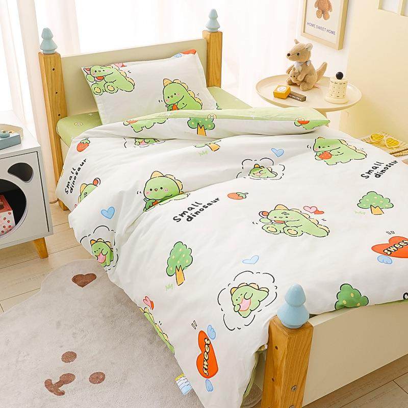 A类全棉40s幼儿园三件套婴童床品套件被套床单被芯褥子多件套,淘宝优惠券,粉丝福利购,淘宝优惠卷