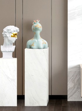 抽象玻璃钢人物雕塑欧式家居客厅玄关电视柜落地装置艺术品