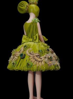 构得X然女孩手工高定款摆件艺术品 装饰品O女朋友闺蜜礼物送女孩